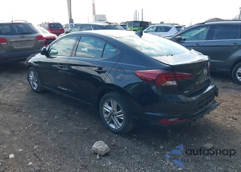2020 Hyundai Elantra Sel из США, поврежденный, VIN 5NPD84LF9LH595391